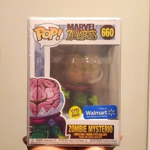 Marvel Zombies Funko Pop Zombie Mysterio - Glow in the Dark Walmart Exclusive